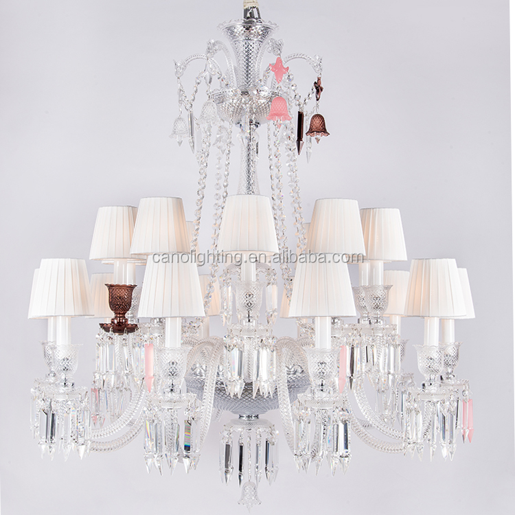 North American style country house crystal chandelier luxury decorative lamps