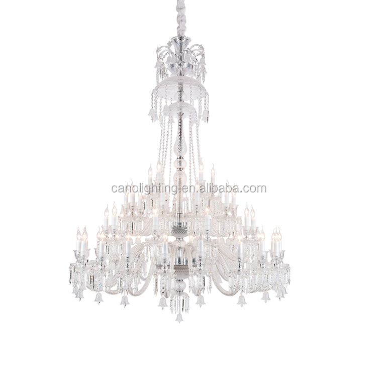 North American style country house crystal chandelier luxury decorative lamps