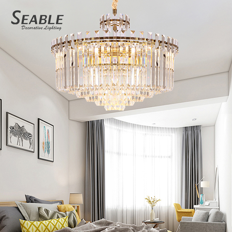 Good Quality Indoor Decoration Lighting Dining Room Living Room Crystal LED Chandelier Lamp