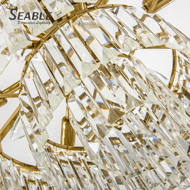 Good Quality Indoor Decoration Lighting Dining Room Living Room Crystal LED Chandelier Lamp
