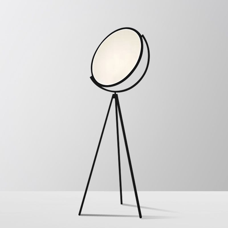 Nordic simple living room sofa lamp post-modern bedroom bedside lighting radar art decoration tripod
