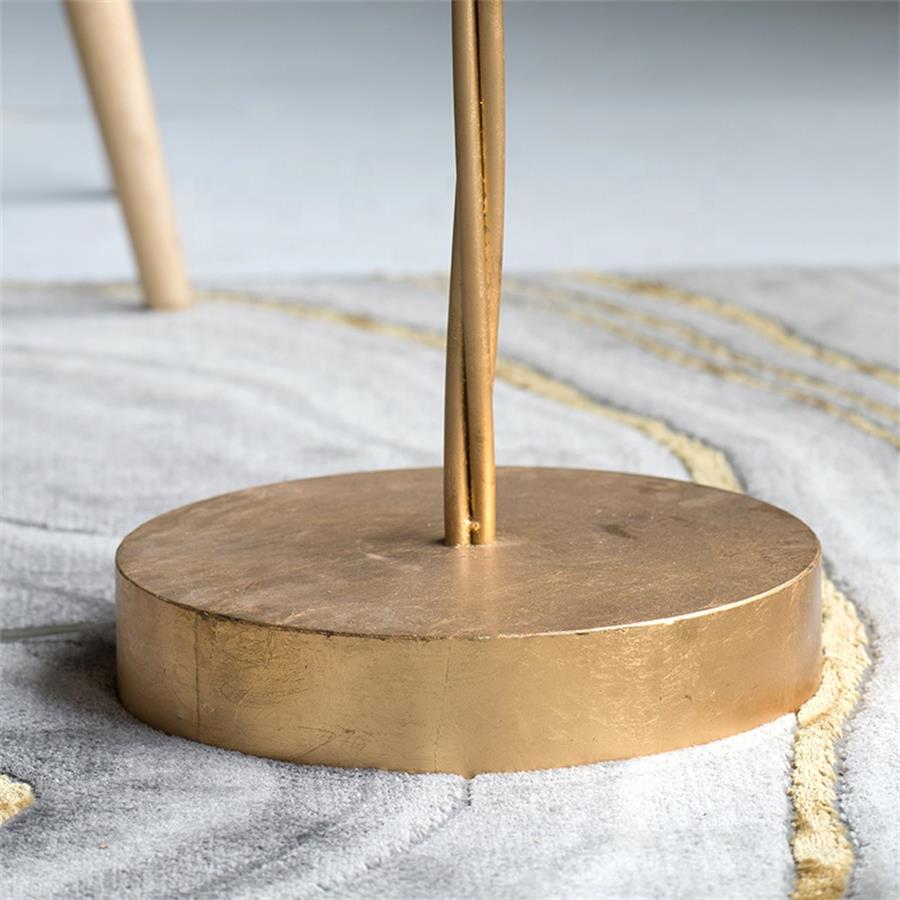 Wholesale Metal Palm Floor Light Decorative Modern Luxury Iron Palm Tree Gold Floor Standing Lamp fo