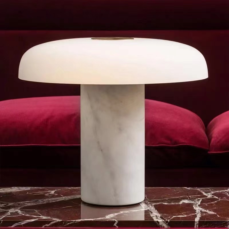 modern art glass table lamp design hotel bedroom bedside lamp