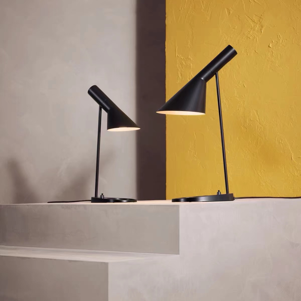 modern art glass table lamp design hotel bedroom bedside lamp