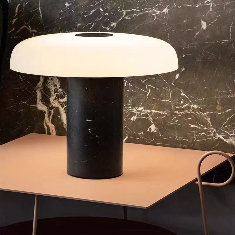modern art glass table lamp design hotel bedroom bedside lamp