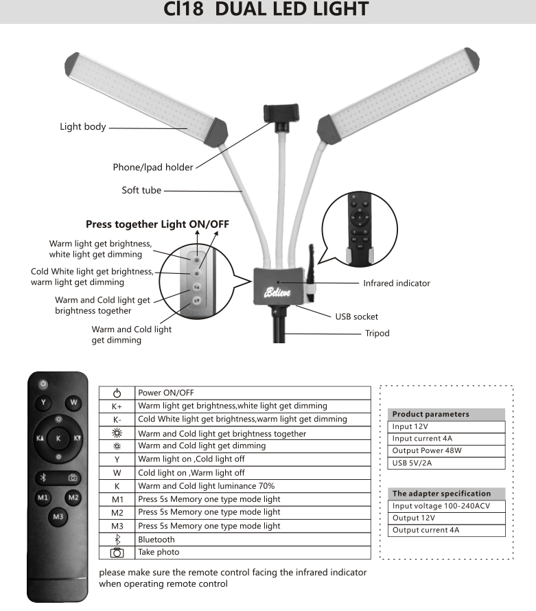 Professional Salon/Spa Electronic Eyelash Light Machine Beauty Instruments LED Lamp for Eyelash Exte