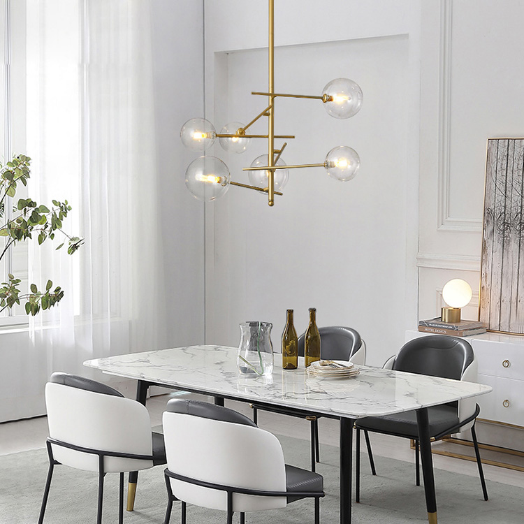 2021 Zhongshan Nordic style Modern Bedroom Creative Chandelier lamp