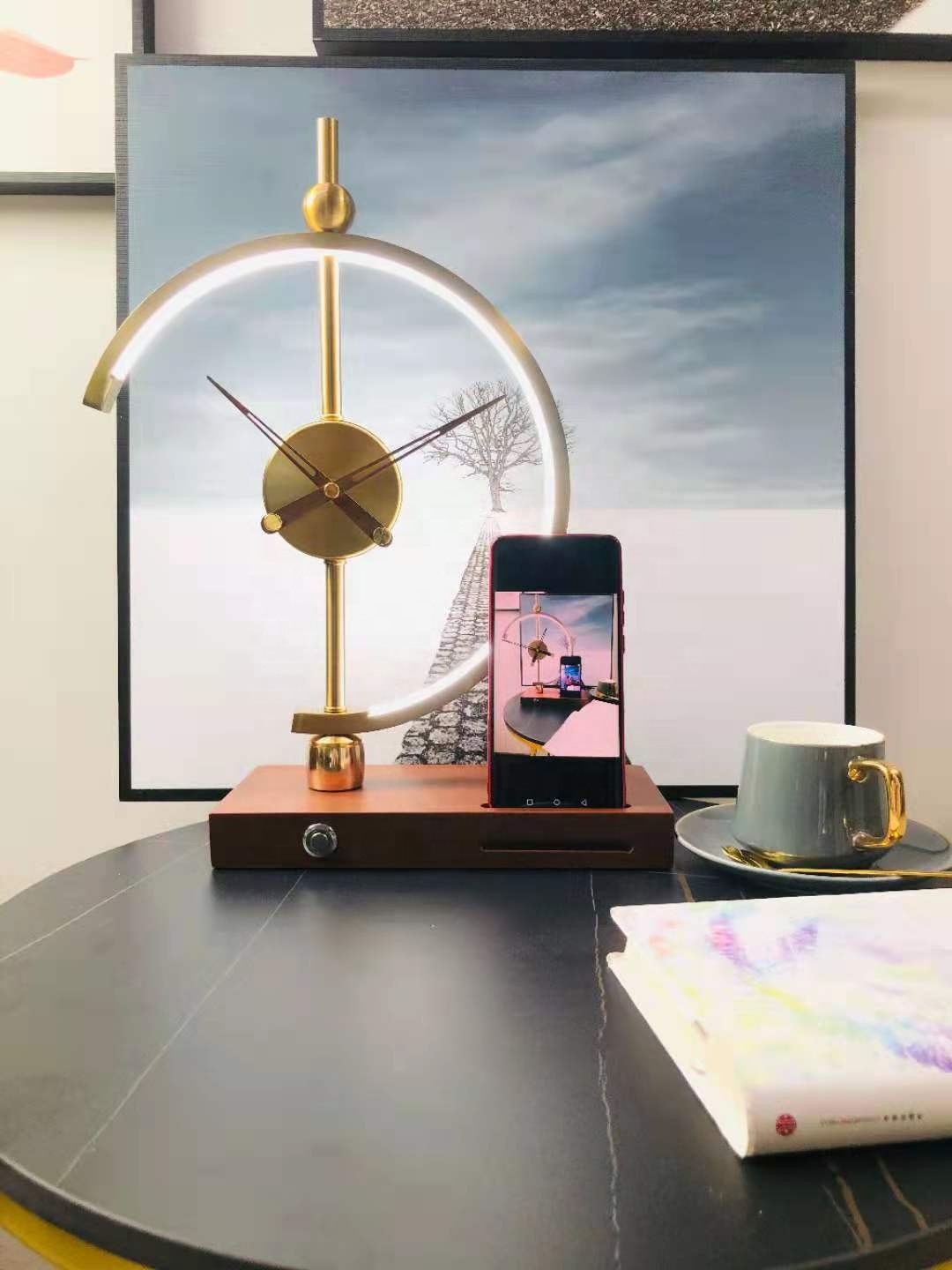 Best Price wholesale dimmable lamp luxury clock mo