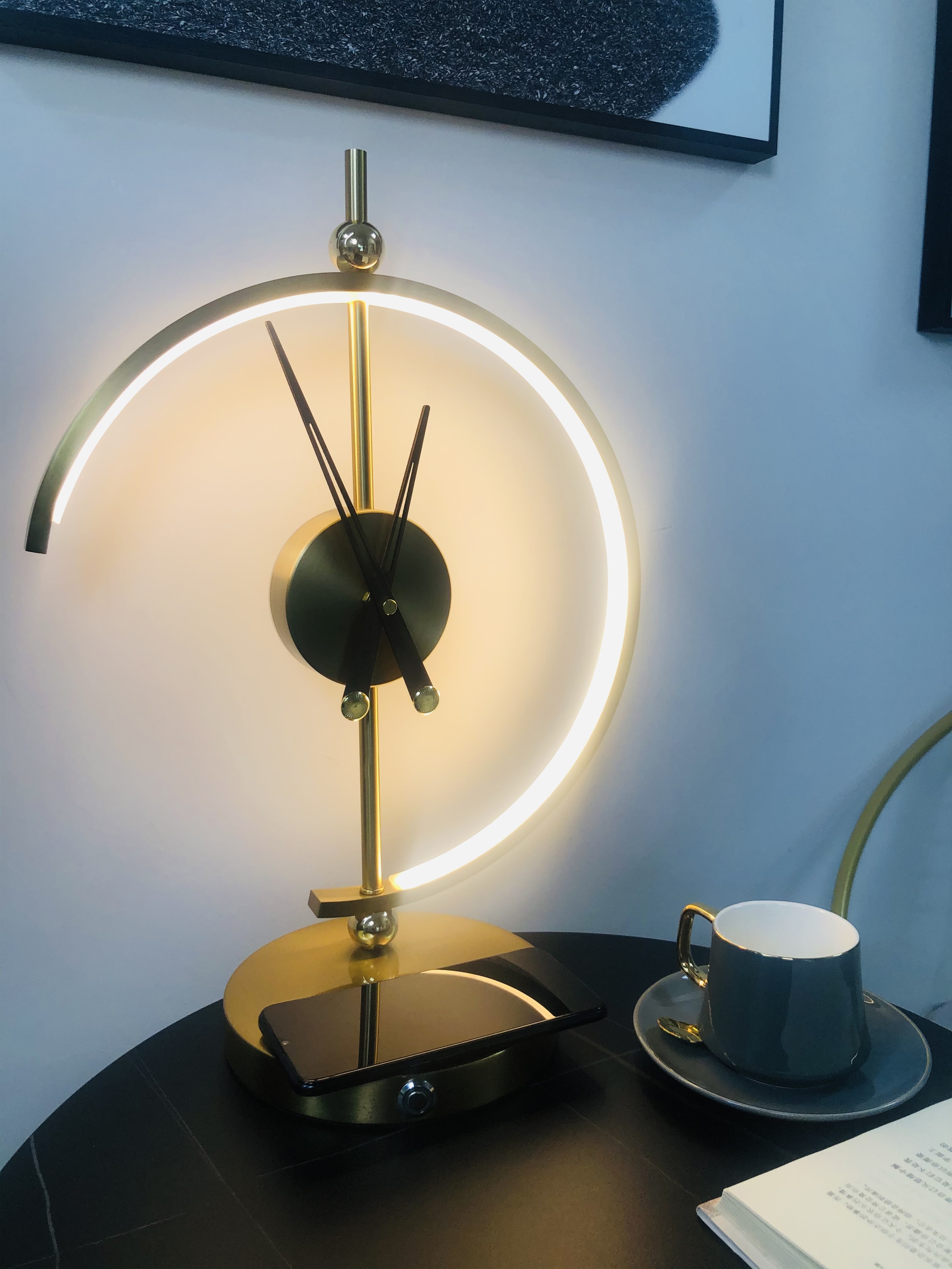 Best Price wholesale dimmable lamp luxury clock mo