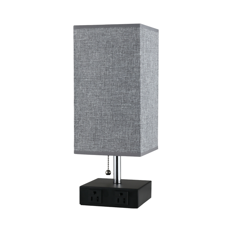 Fabric Usb Desk Lamp Square Fabric Reading Lamp Wi