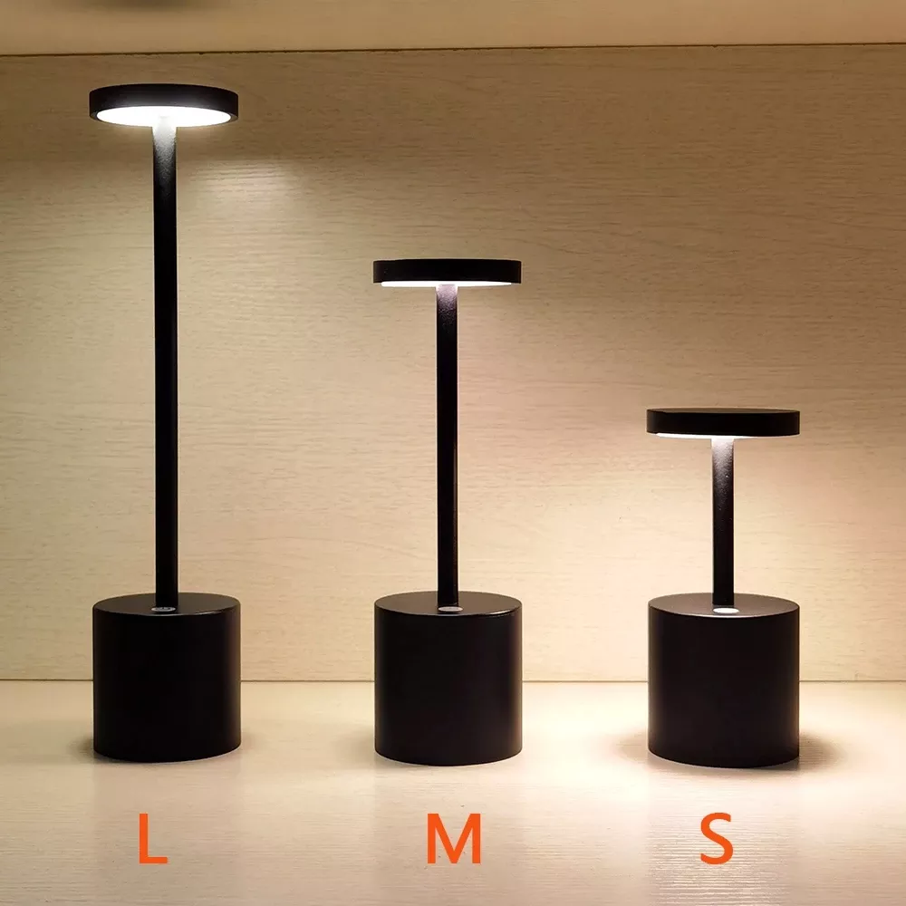 Cordless Table Lamp Rechargeable Portable Battery 