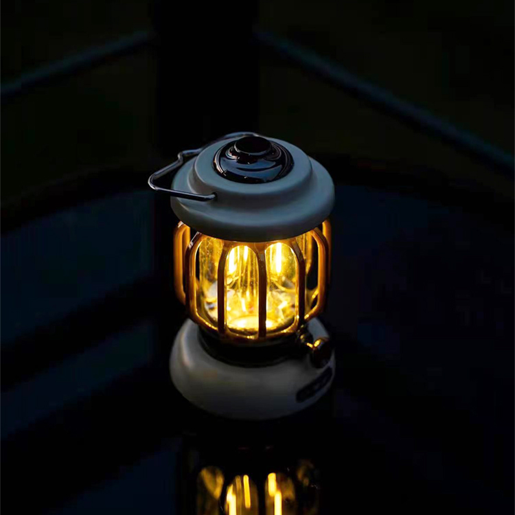 Portable Dimming 5000mAH Camping Lantern Nostalgie