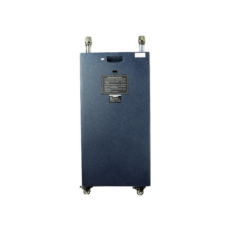 Outdoor square dance audio with screen display sound card audio home K song all-in-one trolley speak