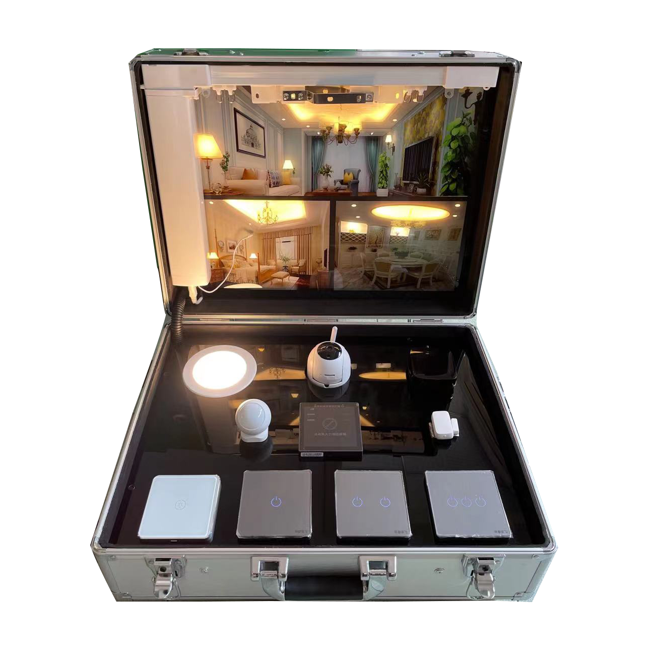 smart home display cabinets smart home showcase, easy to carry support OEM sevice and easy to carry 