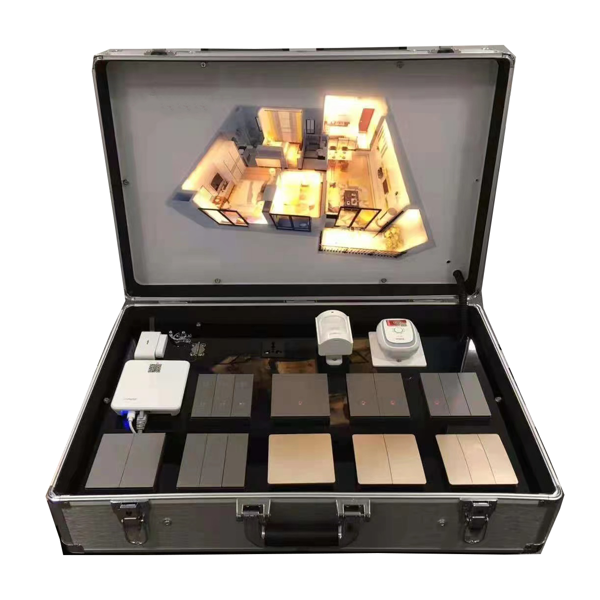 smart home display cabinets smart home showcase, easy to carry support OEM sevice and easy to carry 
