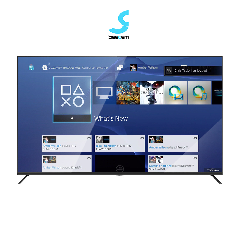 Custom smart android brand TV HD 75 inch 4k wifi hotel home office television suppliers wholesale ga