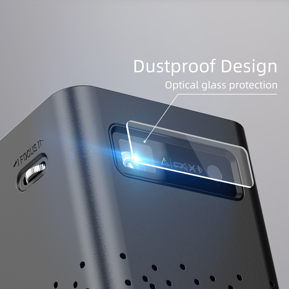 9years OEM BYINTEK P20 Smart 4K WiFi Android 9.0 High resolution DLP Video 3D Projector Home Theater