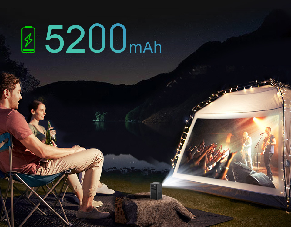 9years OEM BYINTEK P20 Smart 4K WiFi Android 9.0 High resolution DLP Video 3D Projector Home Theater