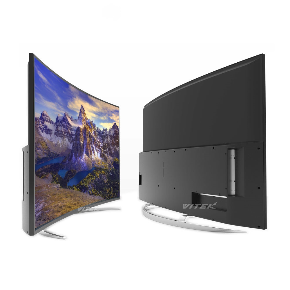 Cheap Price 55 65 inch OEM Curving LCD LED Television 4K Smart Curved TV