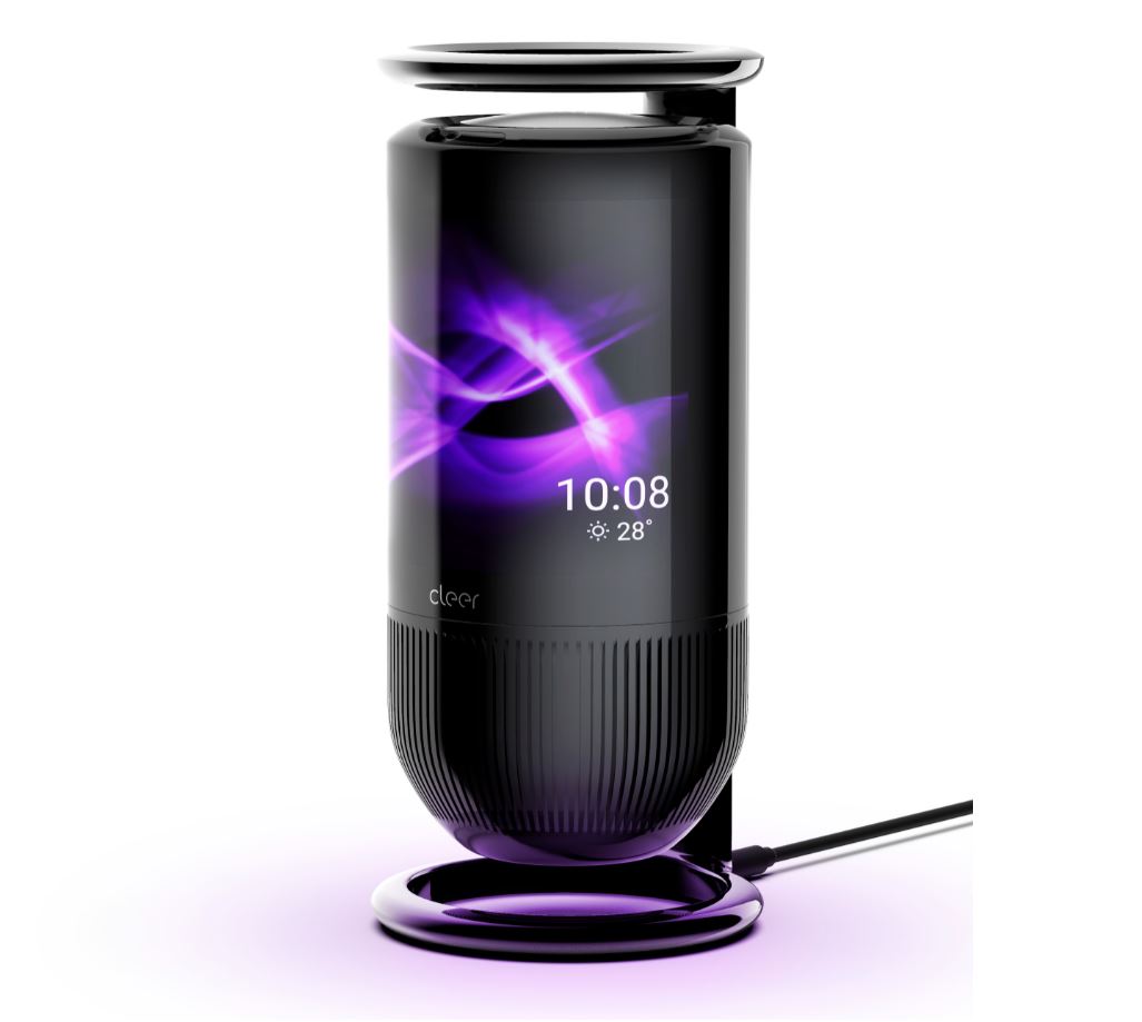 Cleer, 2021 New Smart Wireless Speaker with AMOLED Display Smart Wifi Speaker, Home Speaker - MIRAGE
