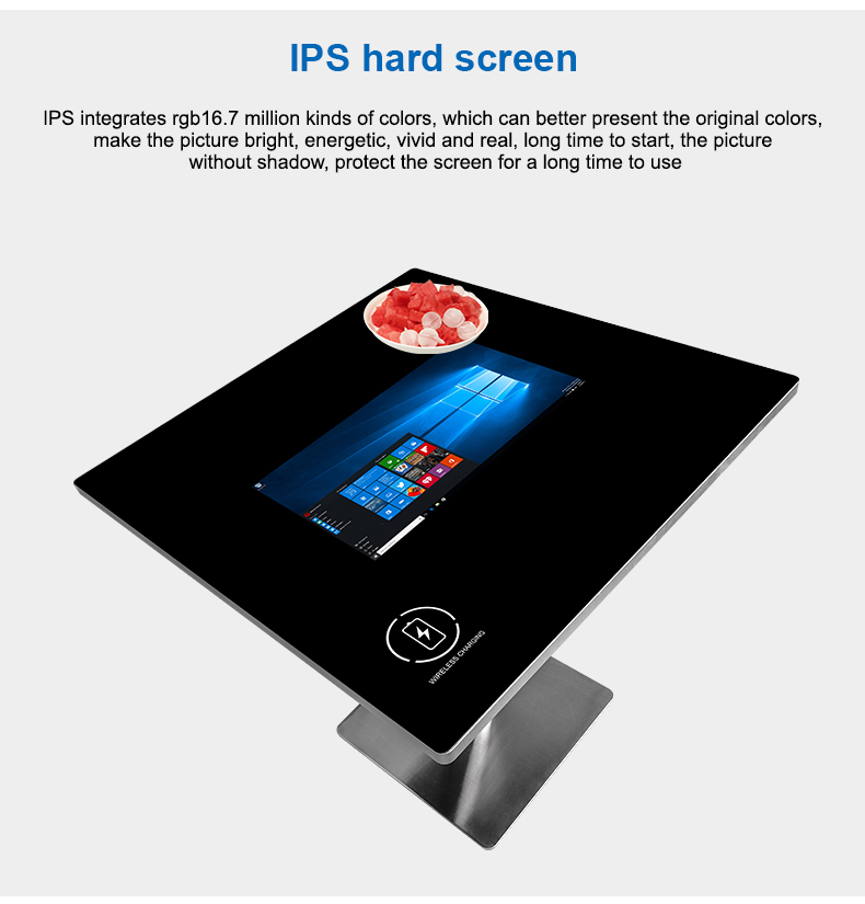 Digital living room smart coffee table touch screen for bar home hotel office kiosk android RK 3288