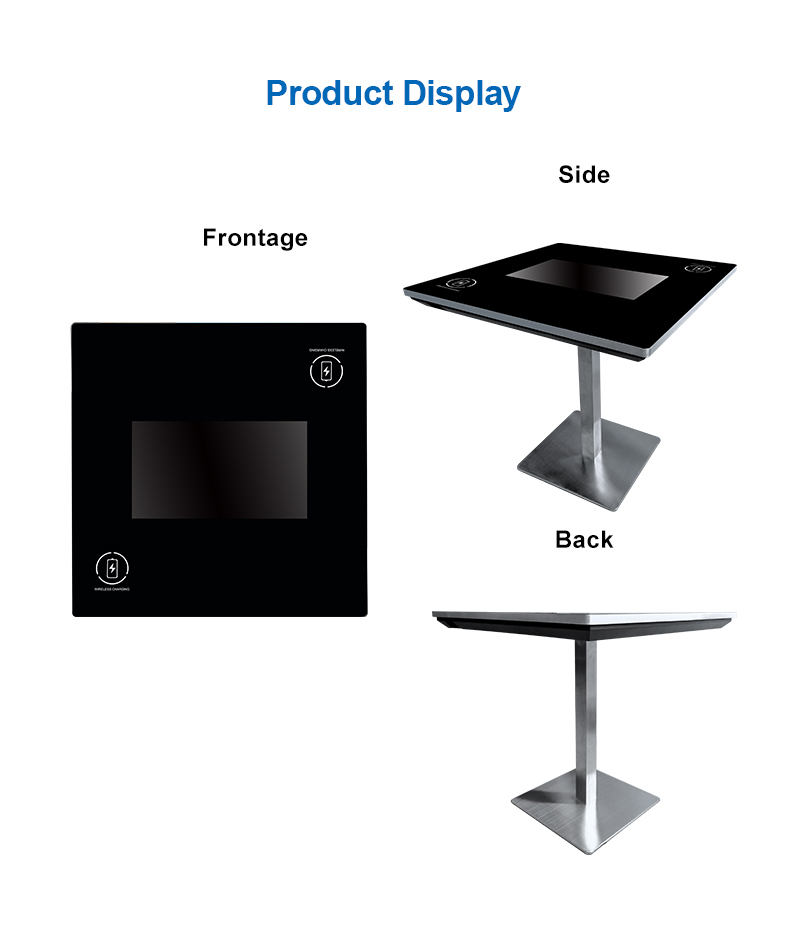 Digital living room smart coffee table touch screen for bar home hotel office kiosk android RK 3288