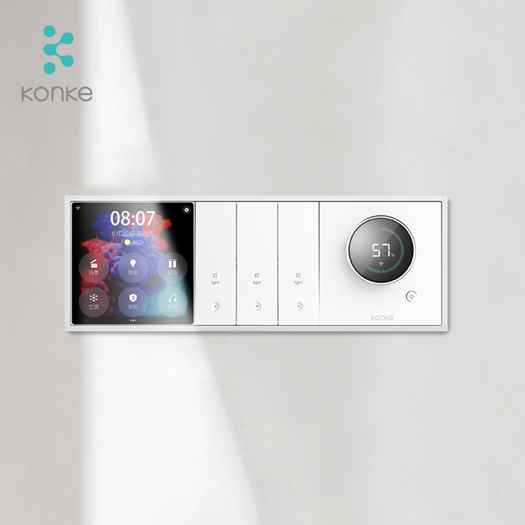 KONKE security alarm wireless wall switch HVAC smart home solution