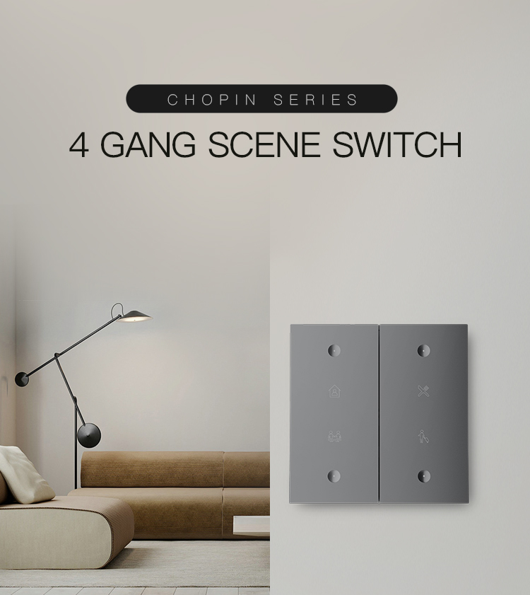 KONKE security alarm wireless wall switch HVAC smart home solution