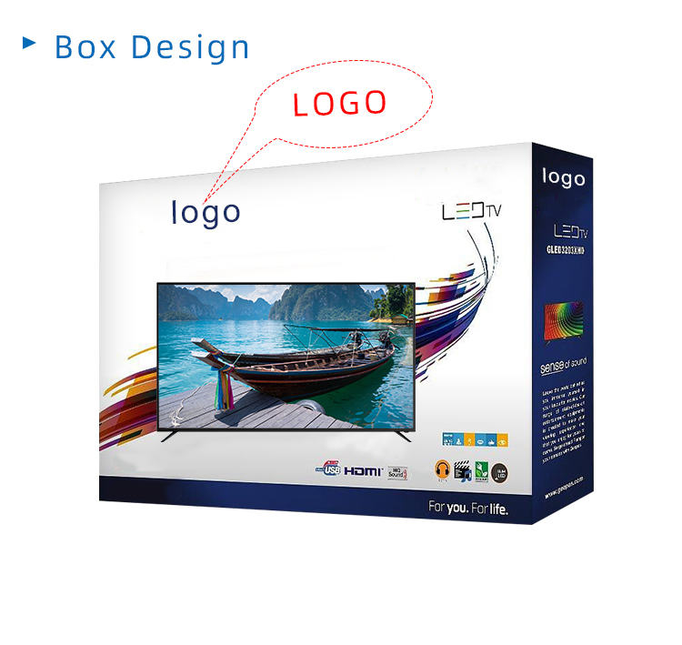 Custom various size televisores smart tv 4k with smart led tv 75 inch for home 65 inch smart tv