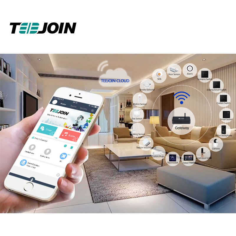 OEM ODM domotic Alexa Echo Google smart home system  Full Automation Kit Zigbee Smart Home