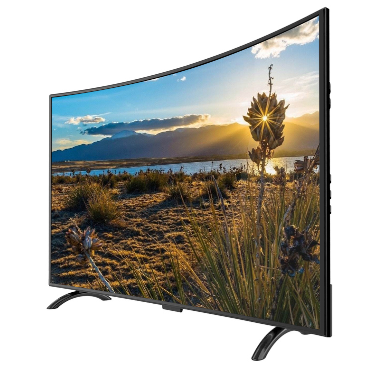 Television New Design 46 Inch HD Curved Smart Wifi Led TV Video USB Earphone Hotel TV Home TV