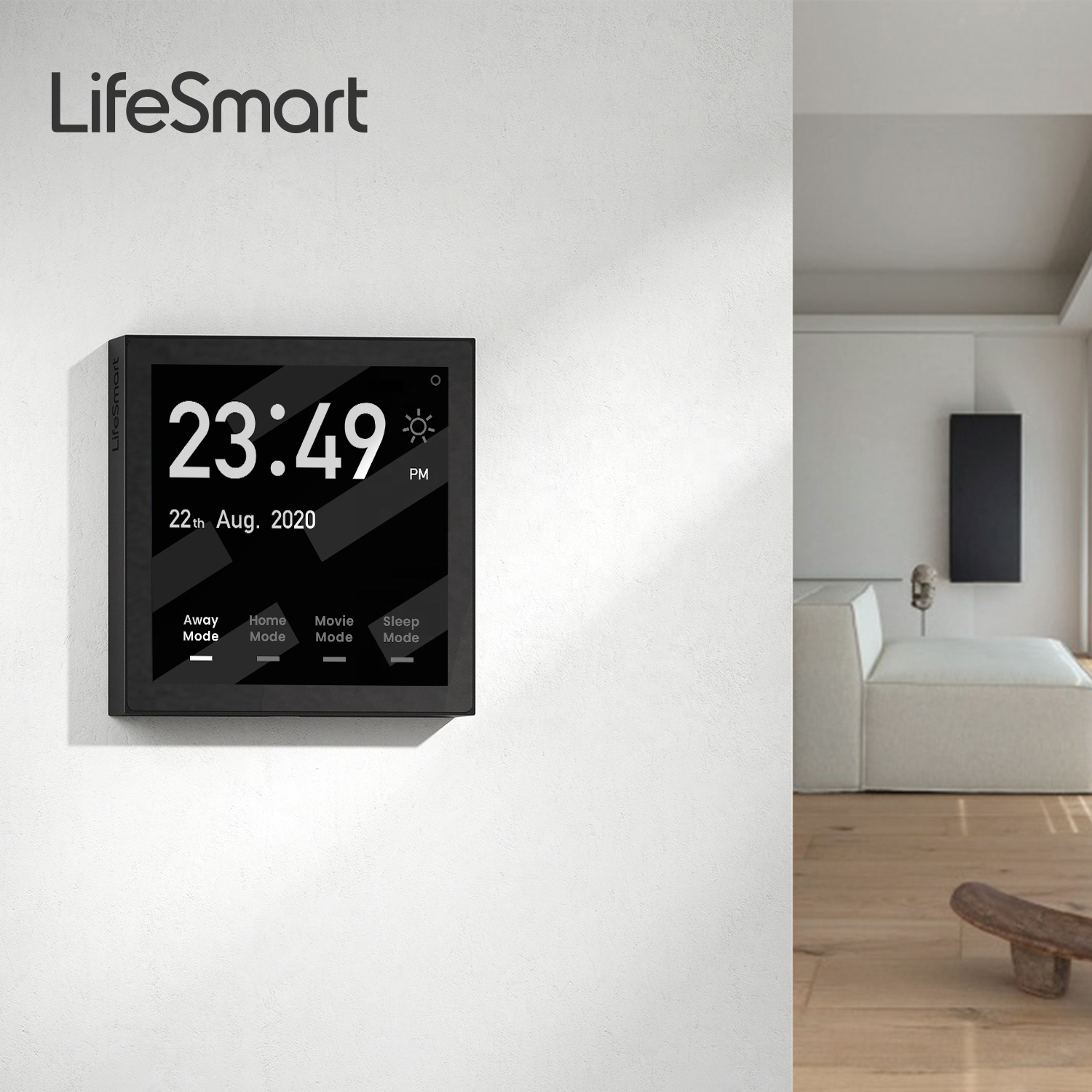 Wireless music app control wall screen tablet smart home led panel controller customize home scenes