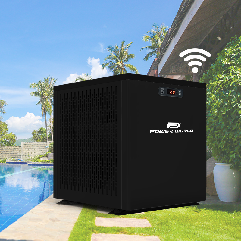 Smart wifi R32 above ground pool heater R32 gas el