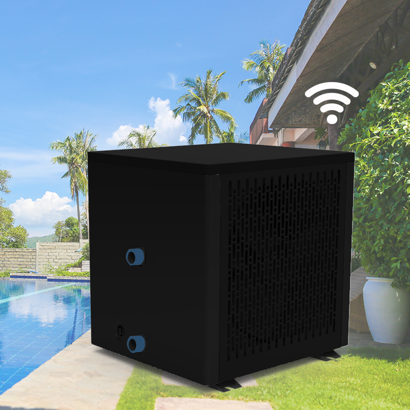 Smart wifi R32 above ground pool heater R32 gas el