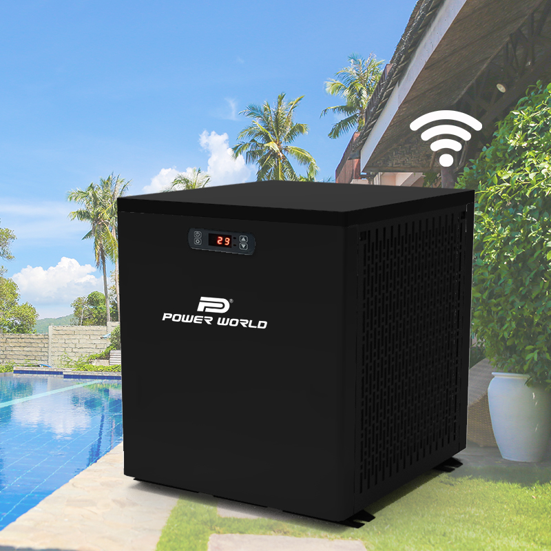 Smart wifi R32 above ground pool heater R32 gas el