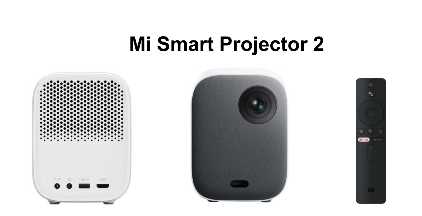 WUPRO Global Version Mi Smart Projector 2  mini beamer 1080p home cinema mini led projector