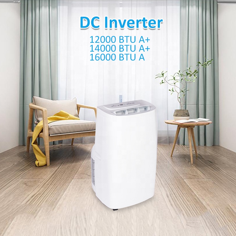 2023 16000 BTU WIFI smart ductless mobile air conditioner portable power saving inverter portable ai