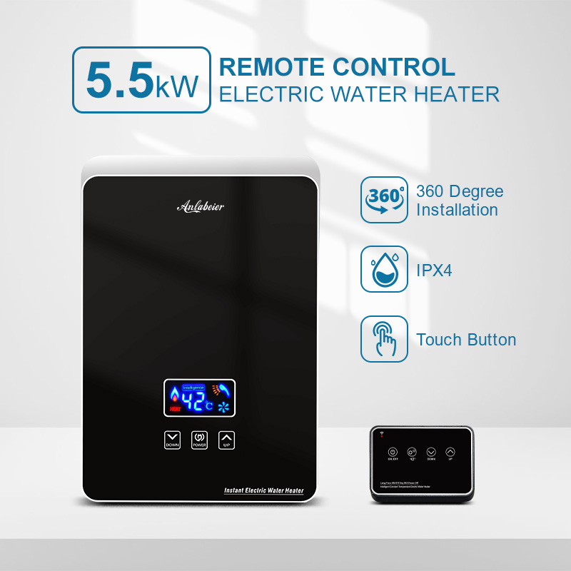 Safety advanced technology touch panel 220v geyser