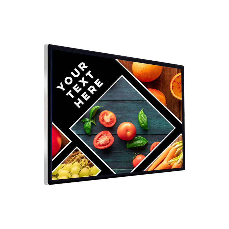 wholesale Ultra thin 4k hd lcd smart tv wall mounted digital signage for financial industry