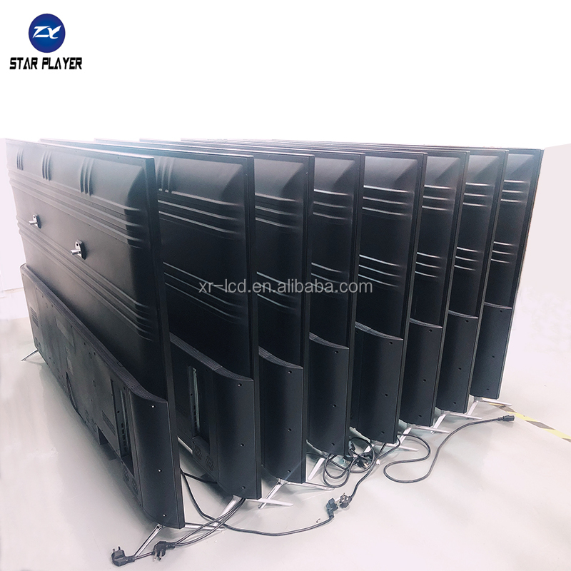 Led Tv New Chinese 32 43 55 65 75 86 100 Inch Full Color Smart Usb Oem Customized Wifi Cable Piece V