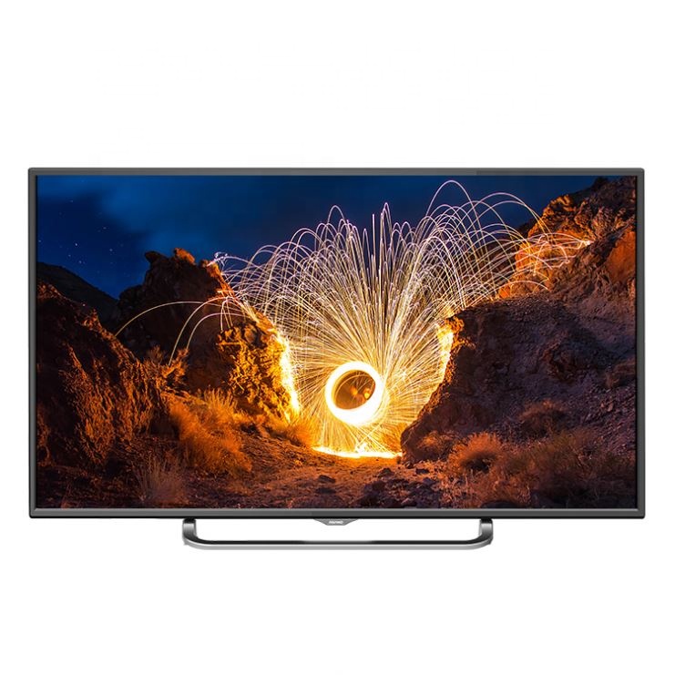 50DN4R Flat Plastic Frame Big Screen tv 24 43 Inch Led Smart Television smart tv