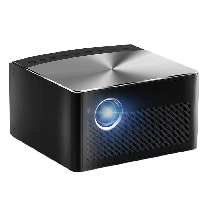 AUN Smart Projector H1, 1280x800dpi. Memory: 2G+16G. Build in Android, WIFI, MINI LED Projector.  Ho