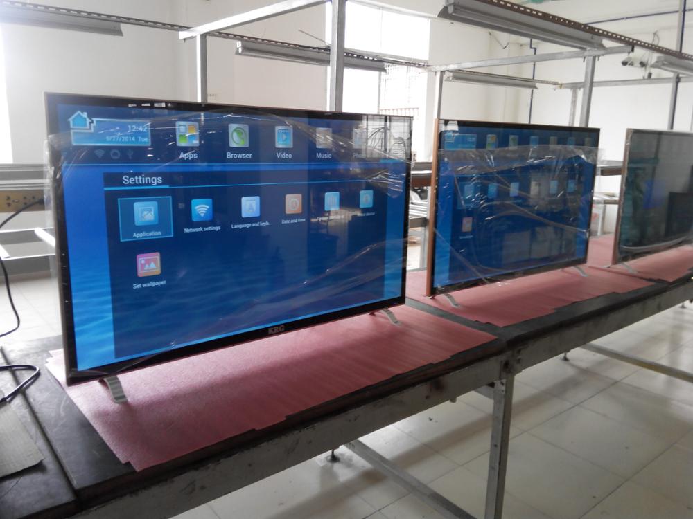 Factory Flat Screen PAL Television 75 /95 /105 Inch price Smart Tv  Manufacturer  2K/ 4k UHd Android