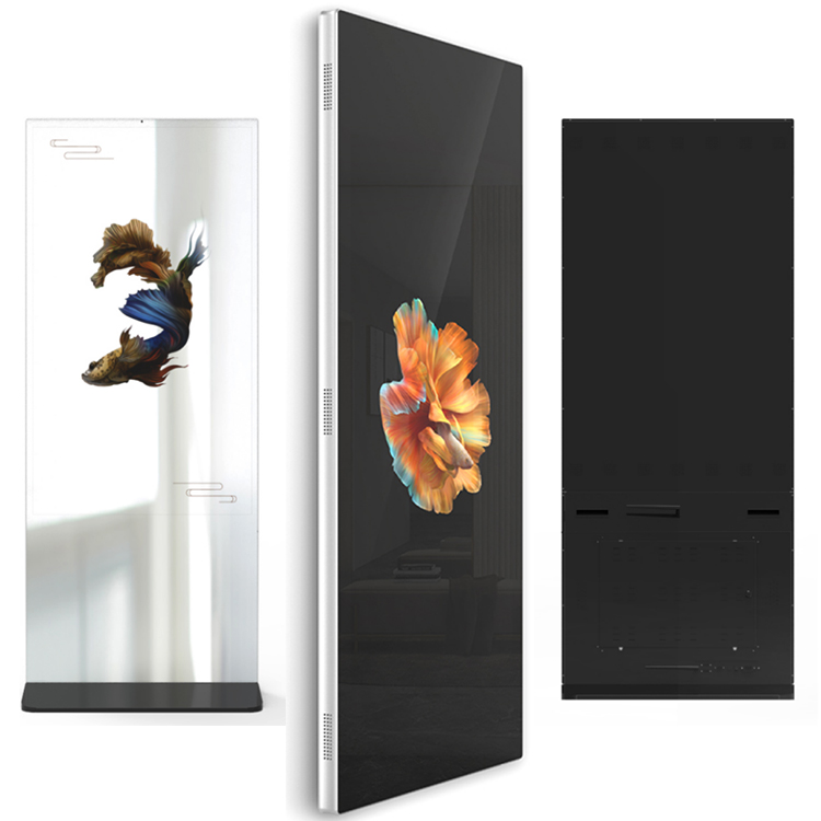 43inch Android Smart Home Magic GYM Workout Fitness mirror with LCD Touch Screen Advertising Display