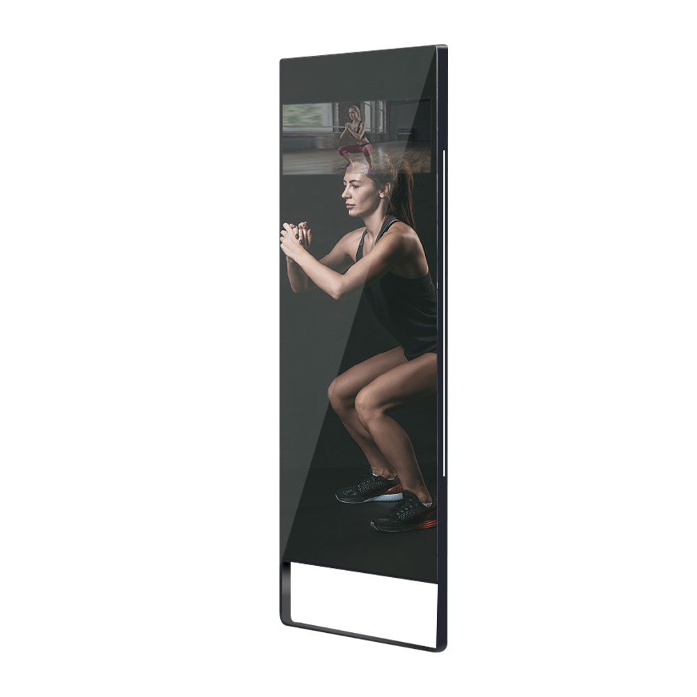 Customization size top quality indoor smart fitness mirror sporting yoga mirror training home use an