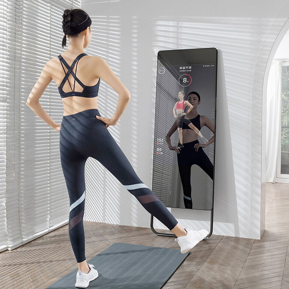 Customization size top quality indoor smart fitness mirror sporting yoga mirror training home use an
