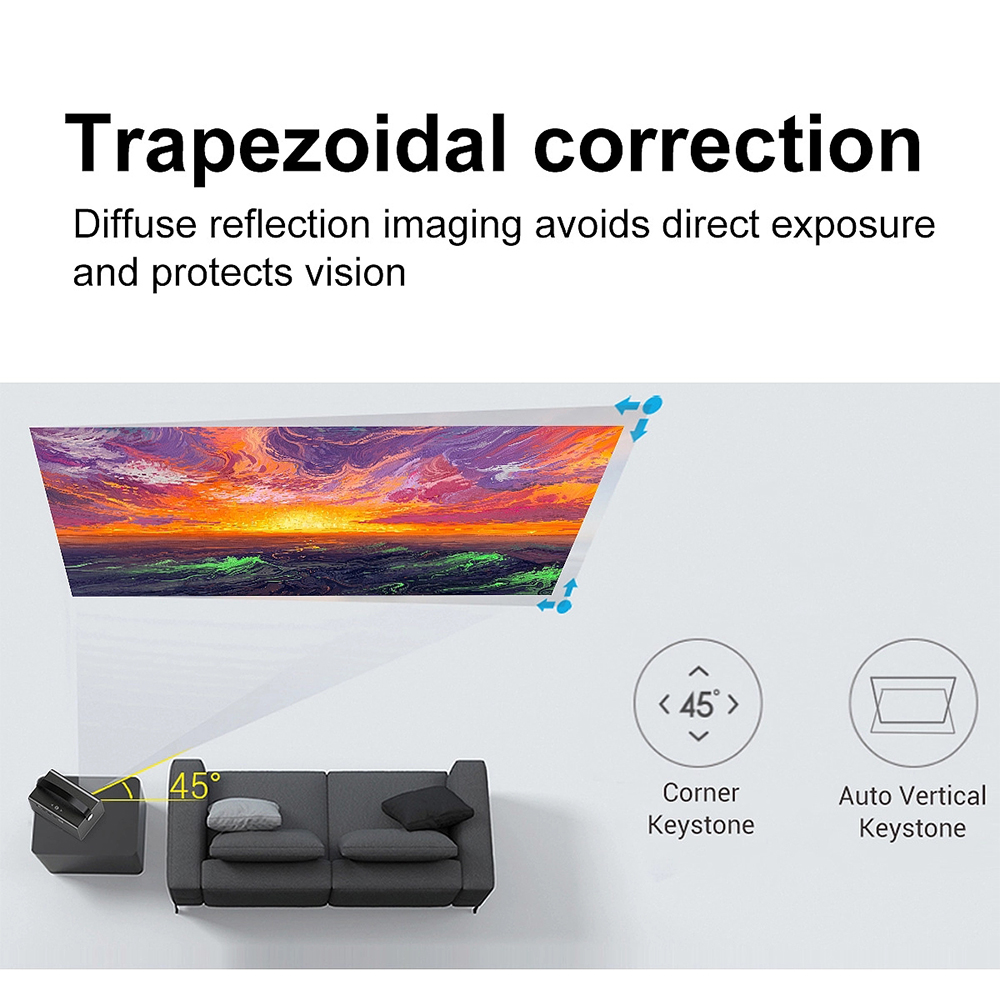 Topleo High Quality Android Mini Pocket Projector 4k Dlp Arrival Portable Projector Smart Home Theat