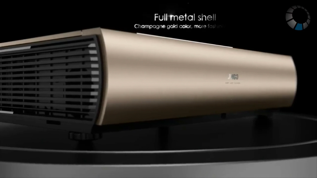 Factory Manufacture JMGO SA Ultra Short Throw 2200 ANSI Lumens Laser Projector with Stereo Speaker S