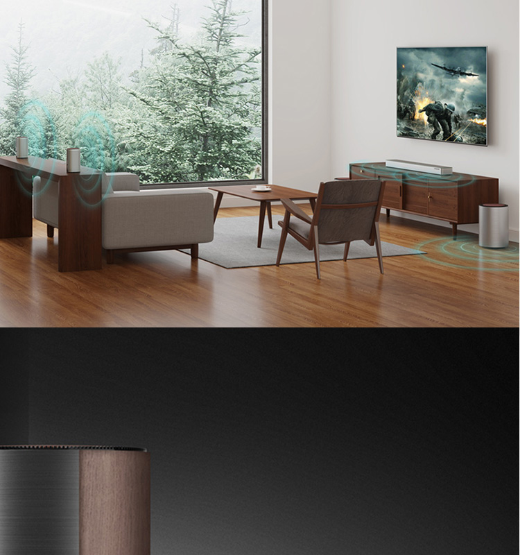 Smart home new wholesale price 5.1CH Dolby DTS wireless surround subwoofer soundbar  home theatre sy