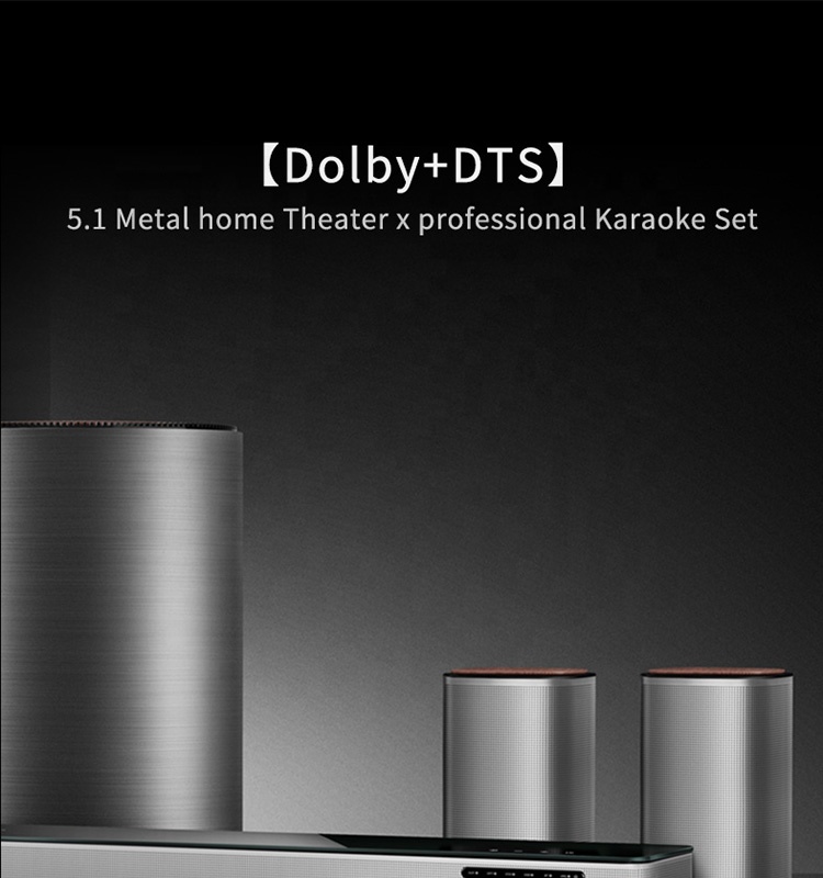 Smart home new wholesale price 5.1CH Dolby DTS wireless surround subwoofer soundbar  home theatre sy